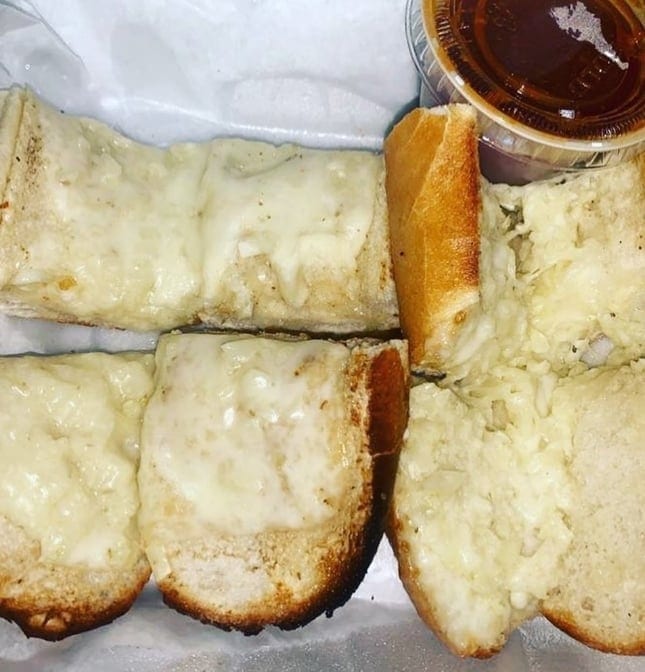 Italian Specialties Garlic Bread with Mozzarella.