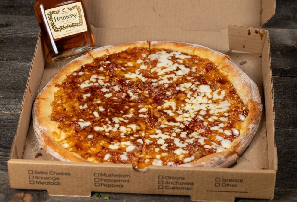 Hennessy Pizza.