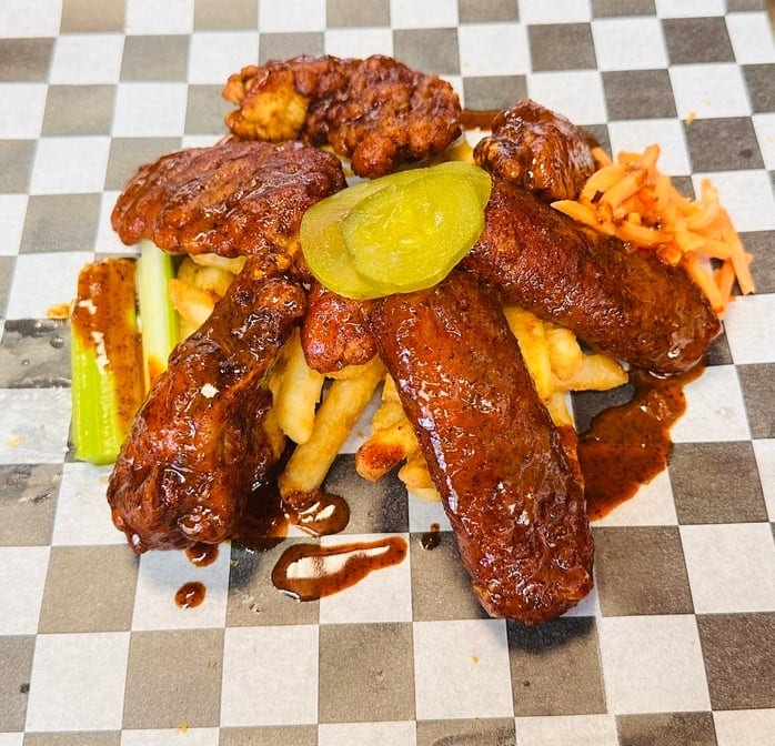 Nashville, Hot Sampler Appetizer.