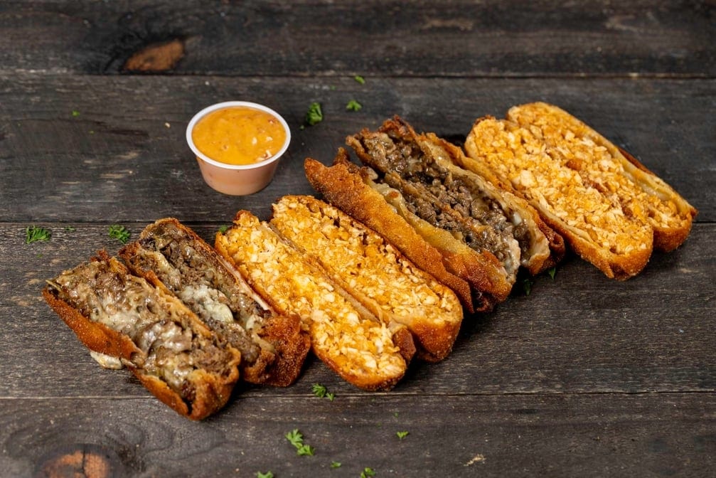 Hennessy Chicken Eggroll.