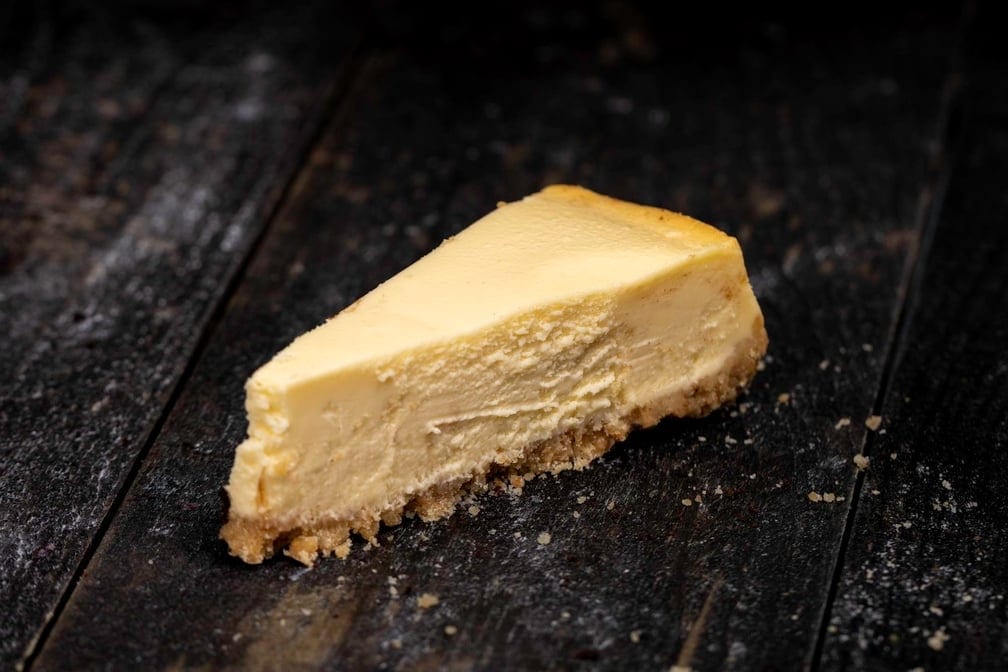 New York Style Cheesecake.