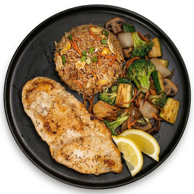 Hibachi Grill Chicken Bowl.