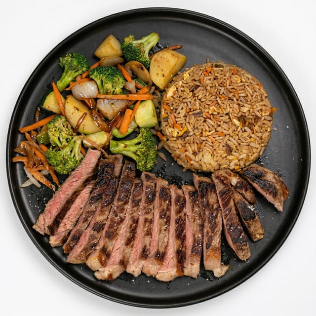 Hibachi Grill Steak Bowl.