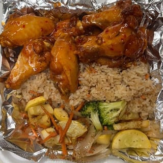 Bowls - Chicken Wings (8)