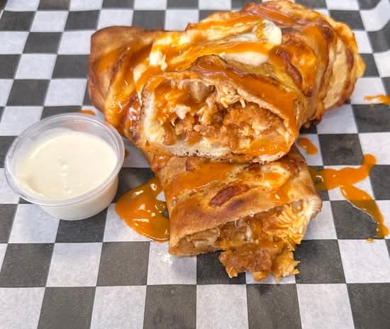 Buffalo Chicken Eggroll.