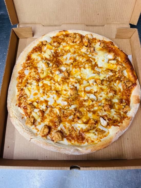 Buffalo Chicken Pizza.